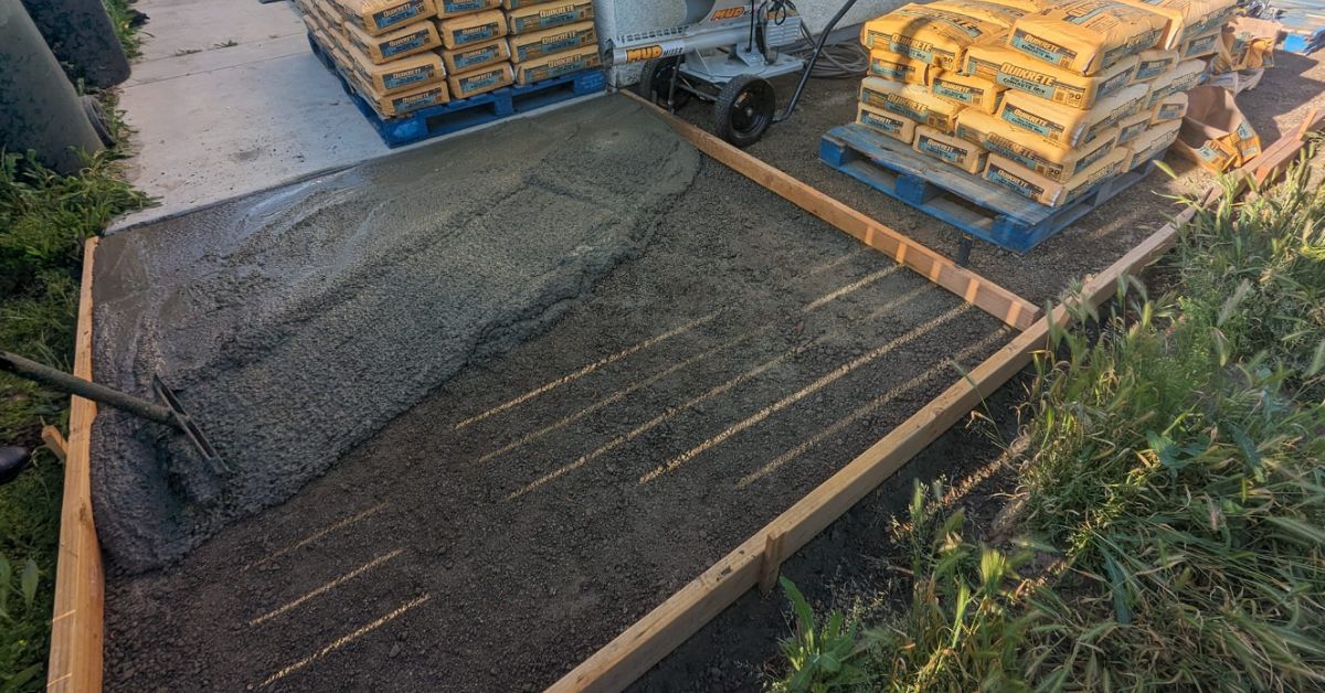 How Much Does a 12x12 Concrete Slab Cost?