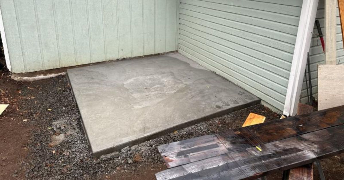 How to Build a Concrete Slab Without Hiring a Contractor