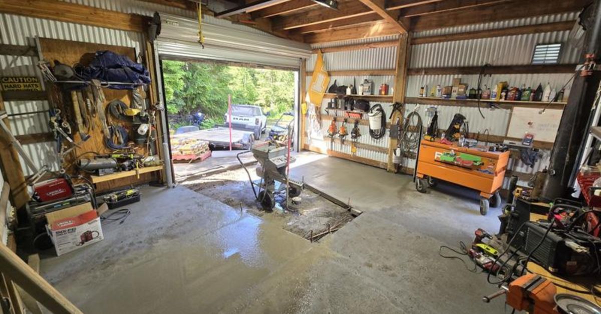 How to Pour a Garage Cement Slab From Prep to Cure