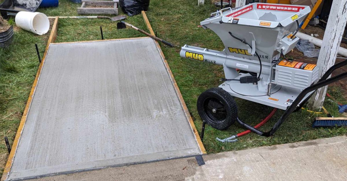 Can You Pour Concrete When It’s Raining