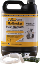 Load image into Gallery viewer, MudBreaker 1-Gallon Concrete Remover and Dissolver
