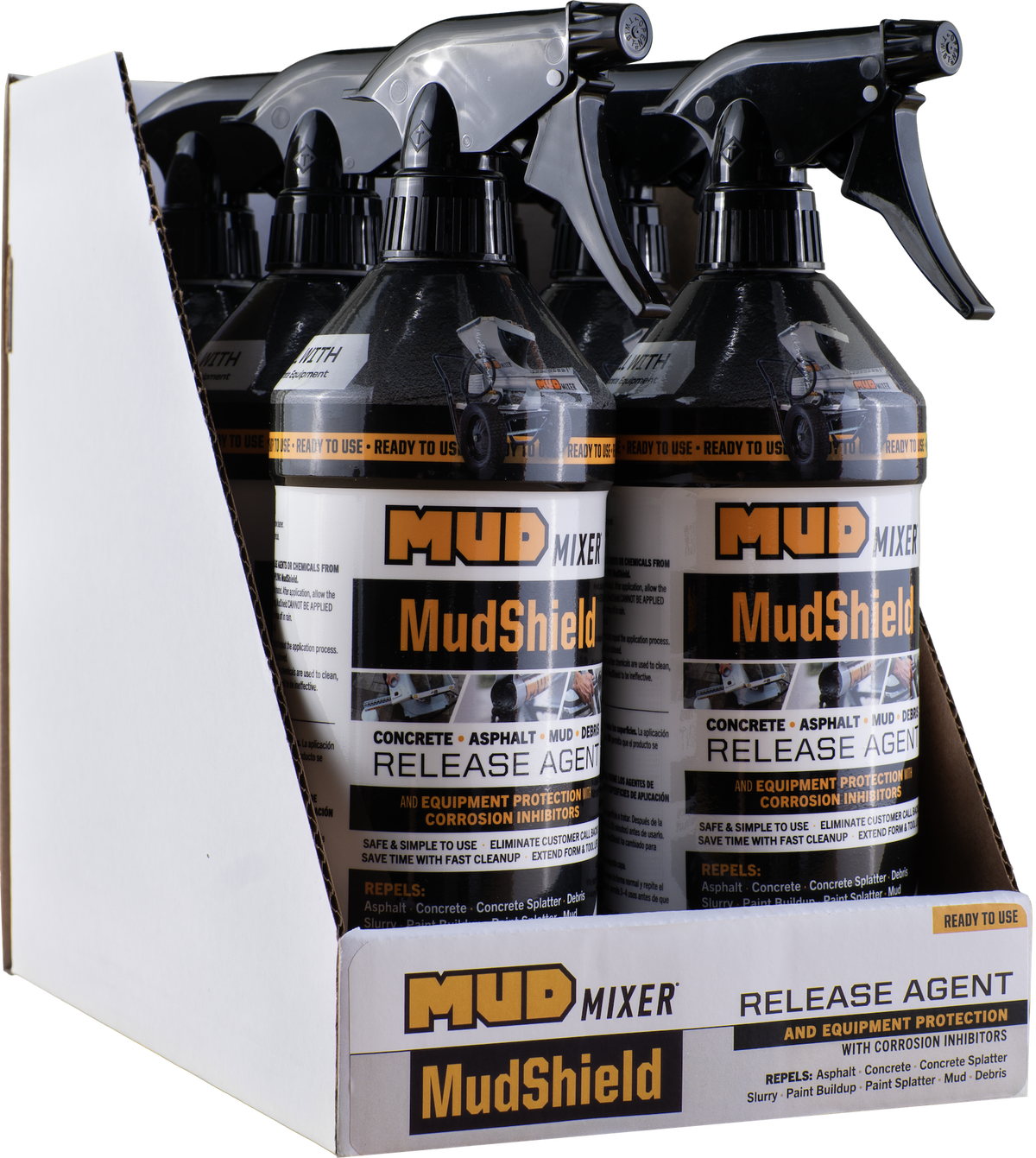 MudShield Water-Based Concrete Release and Equipment Protectant Spray