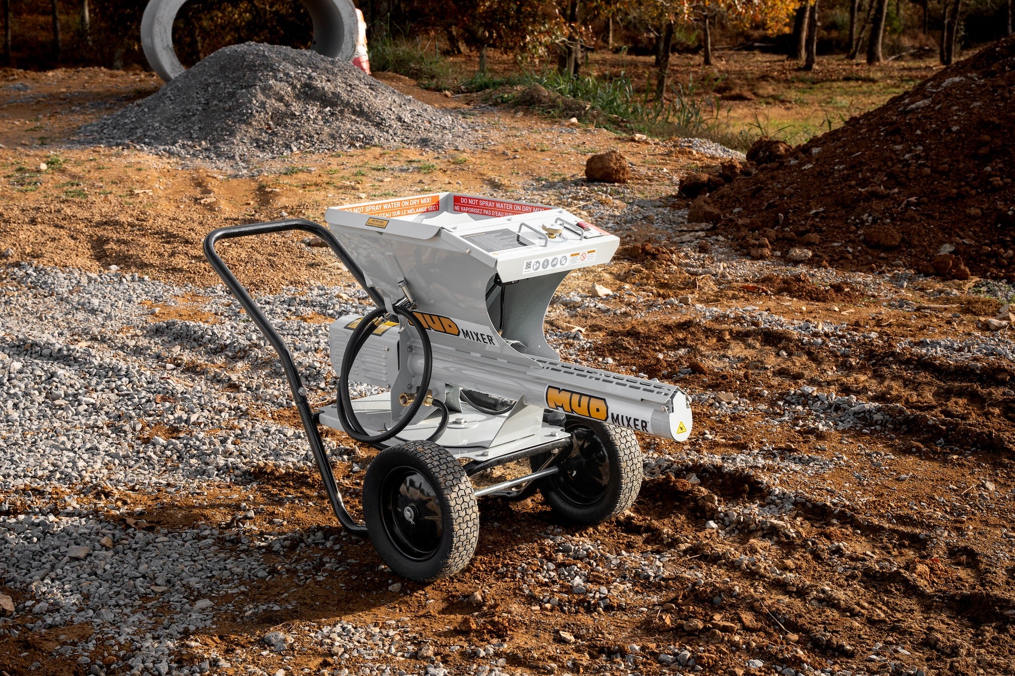 MudMixer® Evolution | Portable & Electric Concrete Mixer