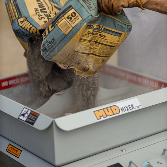 Concrete Hopper Extension Attachment | MudMixer® Evolution